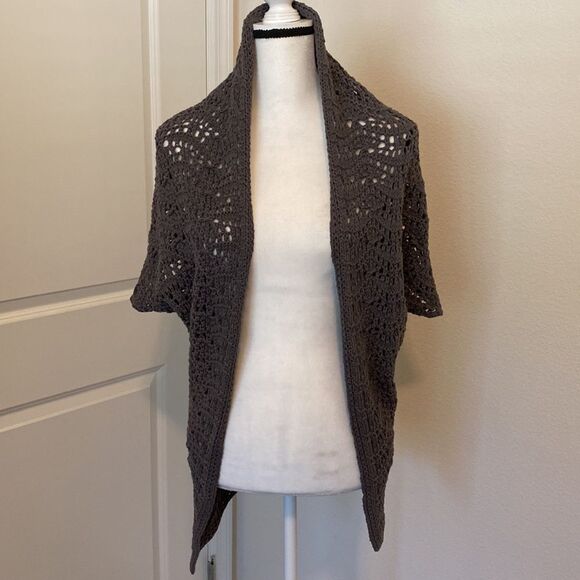 LOFT Chunky Crochet Cardigan (Size XS/S) - Picture 5 of 7